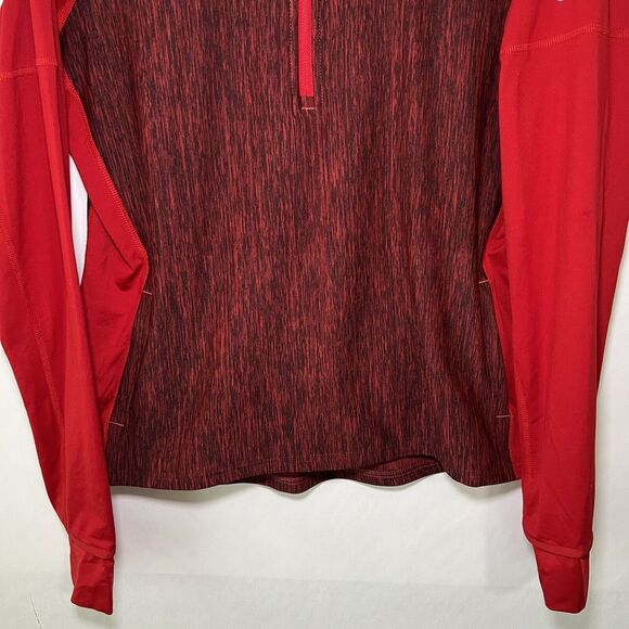 Detroit Red Wings Adidas 1/4 Zip Pullover Womens Size Large Climalite Jacket - Picture 3 of 15